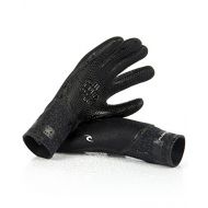 Rip Curl Flashbomb 5/3 5 Finger Gloves, Small, Black/Black