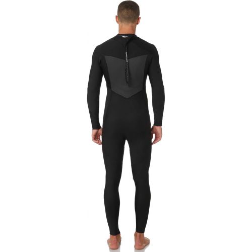  Rip Curl Men's Dawn Patrol 3/2mm Back Zip Full Wetsuit - Black