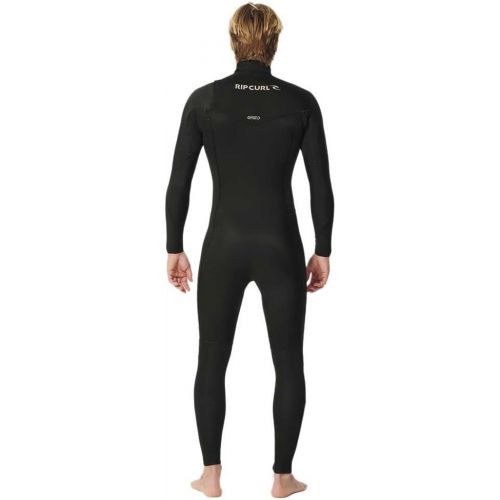  Rip Curl Mens Dawn Patrol 4/3mm Chest Zip Wetsuit 157MFS - Black