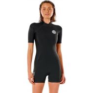 Rip Curl - Women's Dawn Patrol 2/2mm Springsuit - Black - Available in Women's Size 4-16