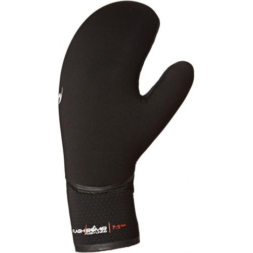  Rip Curl 2017 FlashBomb 75mm Mitten Gloves Black WGL6FF