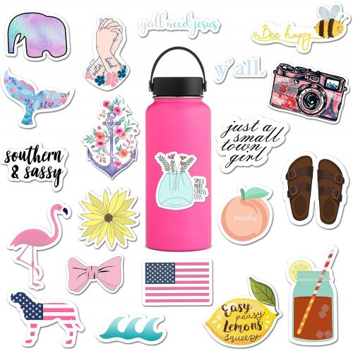  [아마존베스트]RipDesigns - 15 Preppy Stickers for Water Bottles, Laptops (Series 5)