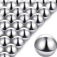 [아마존베스트]Ripeng 30 Pieces Steel Balls 0.5 Inch Replacement Balls Rust-Proof Metal Balls for Toys Marble Run