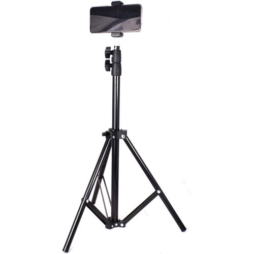  [아마존베스트]Riqiorod Light Stand, 7-Foot Photography Tripod Stand, Floor Selfie Ring Light Support for Studio, Umbrella, Backdrop, LED Panel, Speedlite Flashes, Reflector