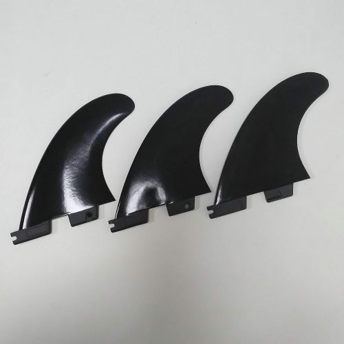  Risece Surfboard Fins Plastic Surf Fin FCS2 Base M Size PlasticNylon Fin 3PCSSet