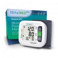 Wrist Blood Pressure Monitor by Rite365 - Automatic -FDA Approved - for Home and Travel - Deluxe Carry...