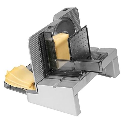  [아마존베스트]ritter 515,000 Freestanding E 16 Metal Food Slicer, 225 x 230 x 335 mm, Metallic Silver