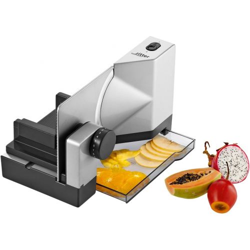  [아마존베스트]ritter All slicer E 18, electric all-purpose slicer with eco motor, made in Germany