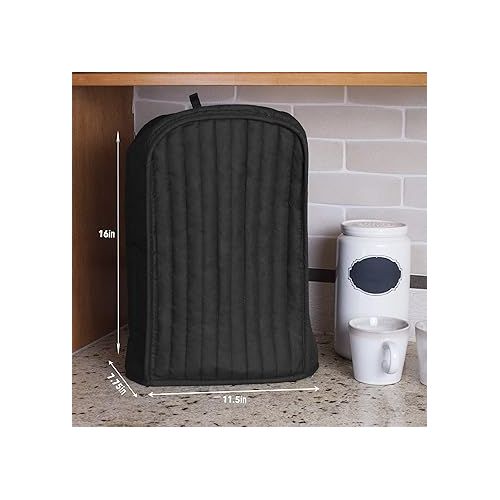  Ritz Maker, Coffee Machine Cover, Black