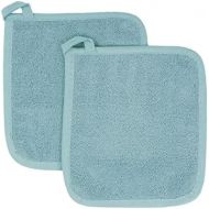Ritz Royale Collection Terry Pot Holder/Hot Pad Set, Dew, 2-Piece, 2 Count