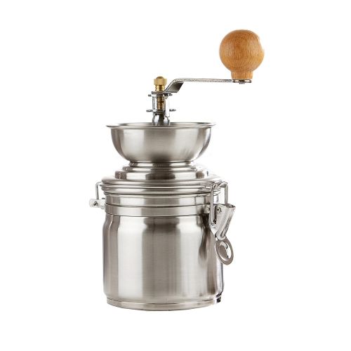  Ritzenhoff & Breker Rio Espresso/Universal Mill Burr Coffee Grinder, Stainless Steel, Ø 9.5cm, H 22cm 664836