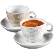Ritzenhoff & Breker Espresso-Set Cornello, 4-teilig, Creme, 80ml