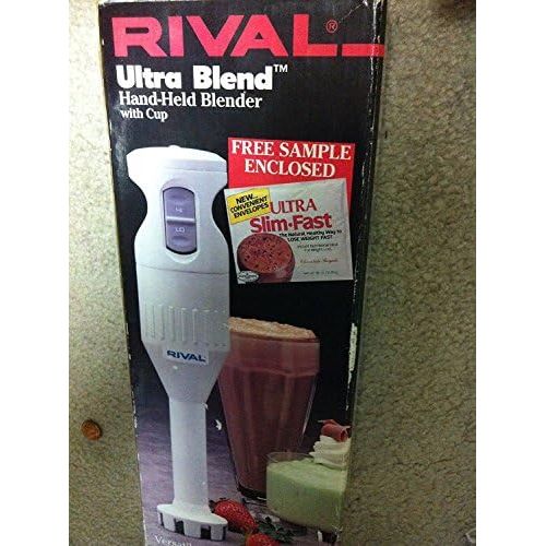  Rival RIVAL Ultra Blend hand Held Blender with Cup WHITE Model 951