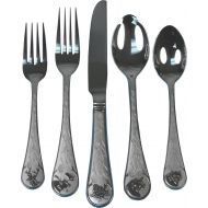 River's Edge Products Rivers Edge Products 20Piece Outdoor ss Flatware Set