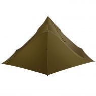 River OneTigris TIPINOVA Teepee Camping Tent, 2.6 lbs, No Pole Included