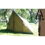 River Country Products 4 Person Backpacking Tent, Trekker Tent 4 - Green