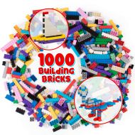 River Colony Trading and ships from Amazon Fulfillment. SCS Direct 1000 pc Classic Building Bricks - Bulk Blocks w 54 Roof Pieces and Better Variety - Compatible with All Brands