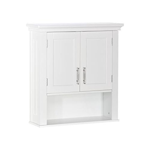  RiverRidge Somerset Collection Two-Door Wall Cabinet, White