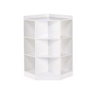 RiverRidge Home RiverRidge 02-144 6-Cubby, 3-Shelf Kids Corner Cabinet, White