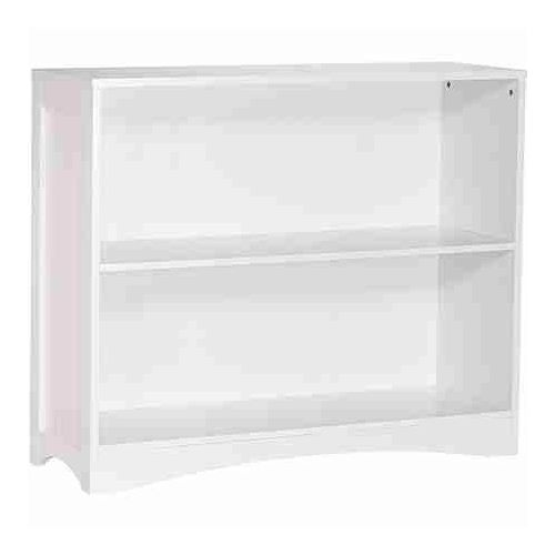  RiverRidge Kids - Horizontal 2 large Shelves Bookcase, White