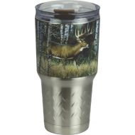 Rivers Edge Products Rivers Edge Deer ss Tumbler Sports Water Bottles, Brown, 24 oz