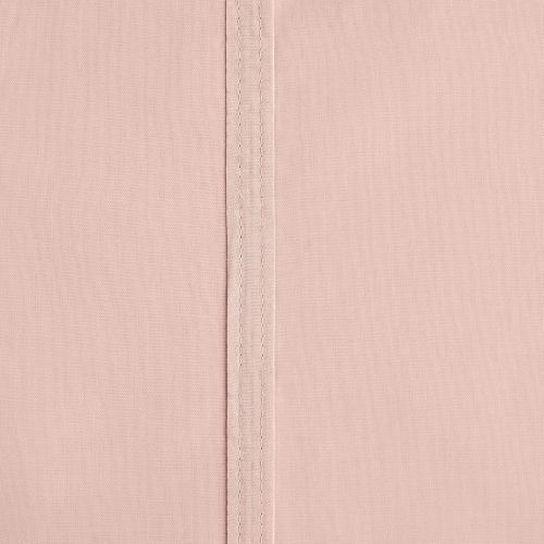  Rivet Percale 100% Organic Cotton Bed Sheet Set, Easy Care, Full, Peach Pink