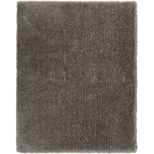  Rivet Shaggy Short Rug, 77 x 97, Taupe