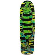 Riviera Fish Stick III Skateboard Deck with Multicolor Graphics, Natural Wood, 9 x 31.5