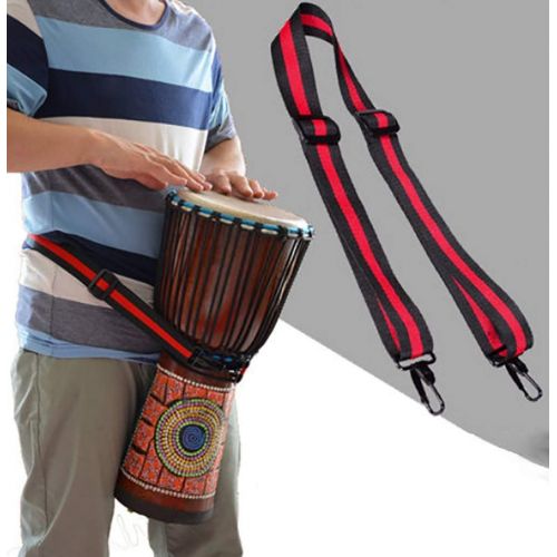  [아마존베스트]Rluii Djembe Waist Strap African Hand Drum Belt/Percussion Instruments Belt/Shoulder Strap/for Djembe Percussion Instruments Snare Drum Accessories