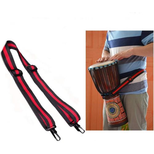  [아마존베스트]Rluii Djembe Waist Strap African Hand Drum Belt/Percussion Instruments Belt/Shoulder Strap/for Djembe Percussion Instruments Snare Drum Accessories