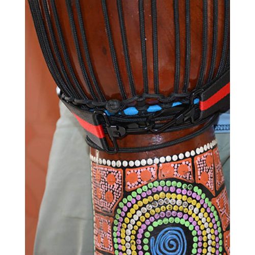  [아마존베스트]Rluii Djembe Waist Strap African Hand Drum Belt/Percussion Instruments Belt/Shoulder Strap/for Djembe Percussion Instruments Snare Drum Accessories