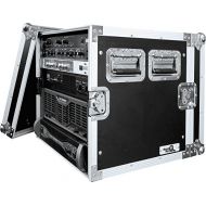 Road Ready RR8UAD 8U Amplifier Deluxe Case with 18-Inch Body Depth