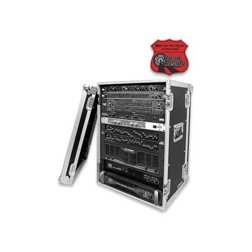  Road Ready RR16UED 16U Effect Deluxe Case with 14-Inch Body Depth