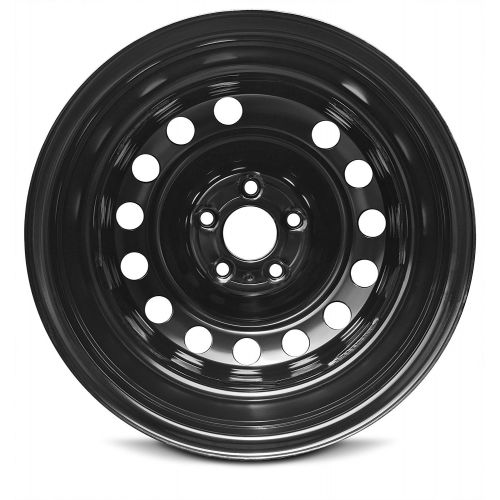  Road Ready Wheels Road Ready Car Wheel For 2014-2019 Kia Soul 16 Inch 5 Lug Black Steel Rim Fits R16 Tire - Exact OEM Replacement - Full-Size Spare