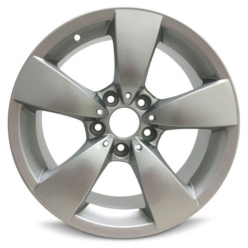  Road Ready Wheels Road Ready Car Wheel For 2004-2007 BMW 525i BMW 530i 2006-2010 BMW 528i BMW 550i 2008-2010 BMW 535i 17 Inch 5 Lug Gray Aluminum Rim Fits R17 Tire - Exact OEM Replacement - Full-Siz