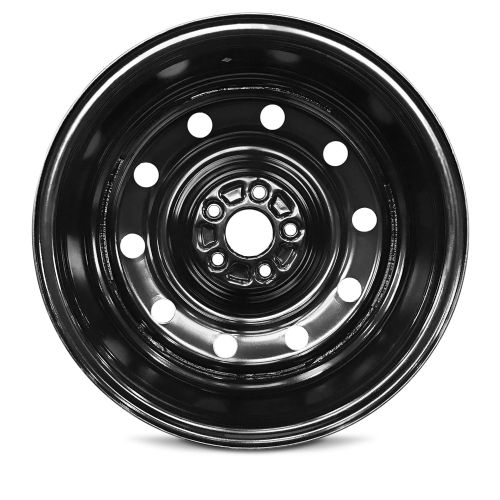  Road Ready Wheels Road Ready Car Wheel For 2011-2019 Ford Explorer 17 Inch 5 Lug Black Steel Rim Fits R17 Tire - Exact OEM Replacement - Full-Size Spare