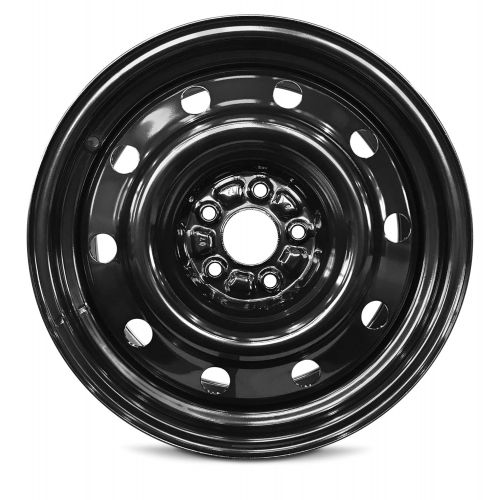  Road Ready Wheels Road Ready Car Wheel For 2011-2019 Ford Explorer 17 Inch 5 Lug Black Steel Rim Fits R17 Tire - Exact OEM Replacement - Full-Size Spare