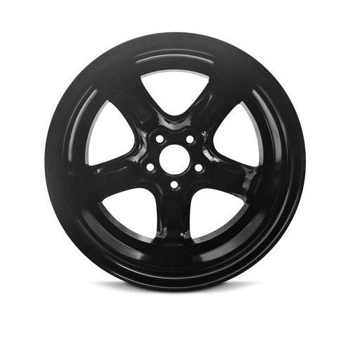  Road Ready Wheels Road Ready Car Wheel For 2007-2008 Chevrolet Cobalt Pontiac G5 2007-2011 Chevy HHR 2006-2008 Chevy Malibu 16 Inch 5 Lug Black Steel Rim Fits R16 Tire - Exact OEM Replacement - Full