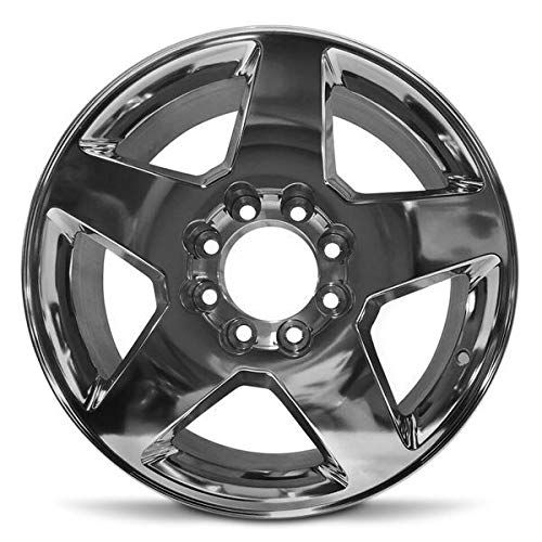  Road Ready Wheels Road Ready Car Wheel For 2011-2015 GMC Sierra 2500 3500 GMC Sierra Denali 2500 3500 Chevy Silverado 2500 3500 20 Inch 8 Lug Polish Aluminum Rim Fits R20 Tire - Exact OEM Replacemen