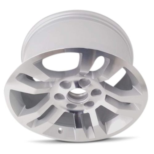  Road Ready Wheels Road Ready Car Wheel For 2014-2018 Chevy Silverado 1500 2015-2018 Suburban 1500 Tahoe 18 Inch 6 Lug Silver Aluminum Rim Fits R18 Tire - Exact OEM Replacement - Full-Size Spare