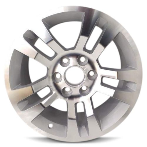  Road Ready Wheels Road Ready Car Wheel For 2014-2018 Chevy Silverado 1500 2015-2018 Suburban 1500 Tahoe 18 Inch 6 Lug Silver Aluminum Rim Fits R18 Tire - Exact OEM Replacement - Full-Size Spare