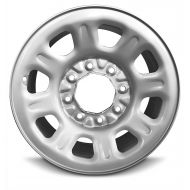 Road Ready Wheels Road Ready Car Wheel For 11-19 GMC Sierra 2500 Chevrolet Silverado 2500 Chevrolet Silverado 3500 GMC Sierra 3500 18 Inch 8 Lug Gray Steel Rim Fits R18 Tire - Exact OEM Replacement