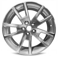Road Ready Wheels Road Ready Car Wheel For 2008-2012 Malibu Chevrolet 18 Inch 5 Lug Gray Aluminum Rim Fits R18 Tire - Exact OEM Replacement - Full-Size Spare