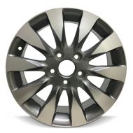 Road Ready Wheels Road Ready Car Wheel For 2009-2011 Honda Civic 16 Inch 5 Lug chrome Aluminum Rim Fits R16 Tire - Exact OEM Replacement - Full-Size Spare