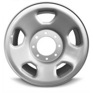 Road Ready Wheels Road Ready Car Wheel For 2005-2010 Ford F350SD Ford F250SD 18 Inch 8 Lug Gray Steel Rim Fits R18 Tire - Exact OEM Replacement - Full-Size Spare