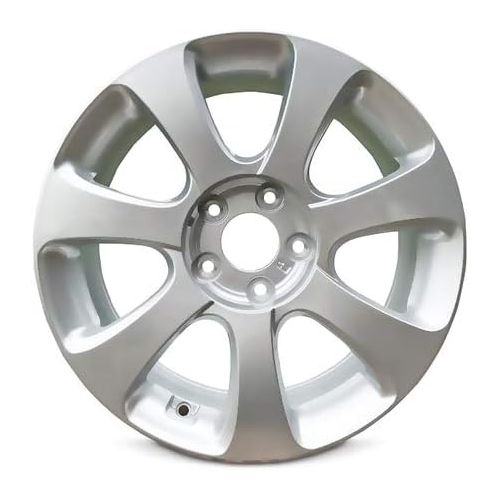  Road Ready Wheels Road Ready Car Wheel For 2011-2013 Hyundai Elantra 17 Inch 5 Lug Silver Aluminum Rim Fits R17 Tire - Exact OEM Replacement - Full-Size Spare