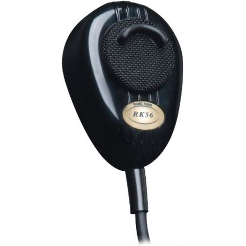  [아마존베스트]RoadKing RK56B Black 4-Pin Dynamic Noise Canceling CB Microphone