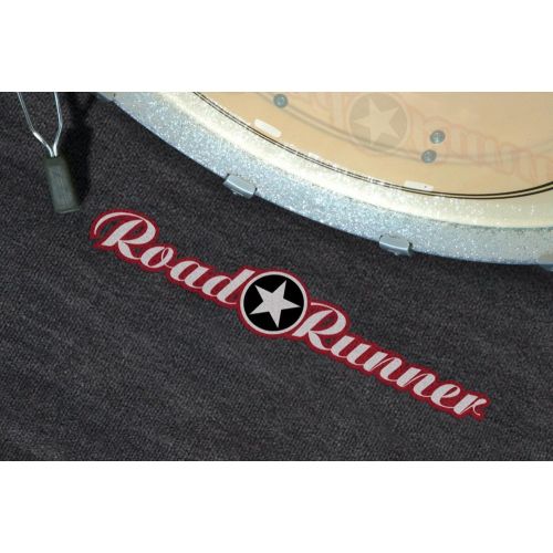  RoadRunner Road Runner Drum Rug Grey