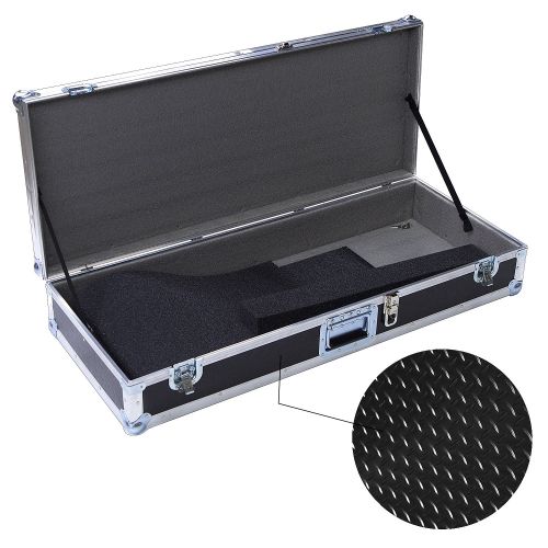  Roadie Products, Inc. Keyboard 1/4 Ply ATA Light Duty Case with Diamond Plate Laminate Fits Hammond Sk1-73 Key Sk-1-73 Key