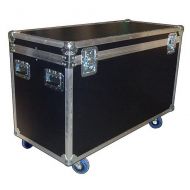 Roadie Products, Inc. Cable Trunk Jumbo Size 48x22 ATA Case - Heavy Duty 3/8 Ply w/Wheels - Extra High - Truck Pack Size